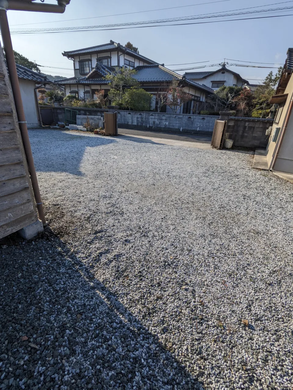 間口も広々、平坦地